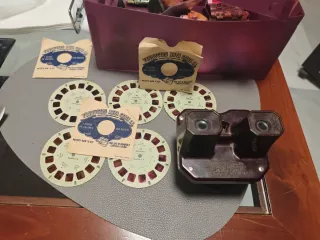 Estereoscopio Arpa Bakelite Escucho oferta