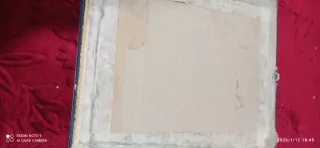 Cuadro punto de cruz letras J y B