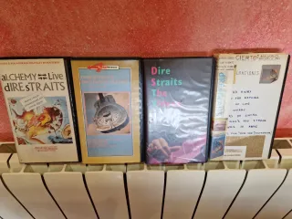 Lote 3 VHS Dire Straits