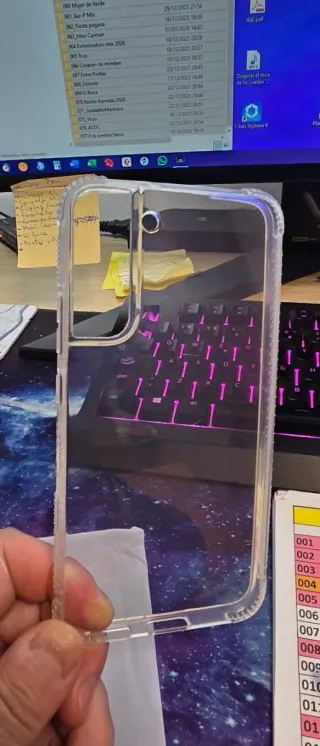 Funda Transparente Samsung Galaxy S22+