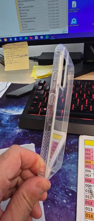 Funda Transparente Samsung Galaxy S22+