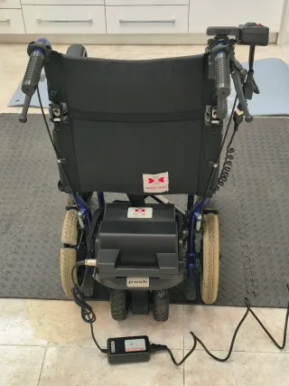 Silla de ruedas con motor