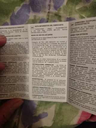 Gafas de sol deportivas