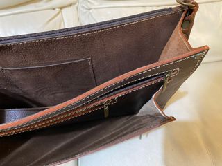 Maletín de Piel Marrón