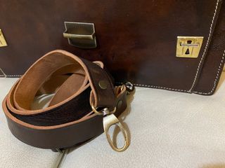 Maletín de Piel Marrón