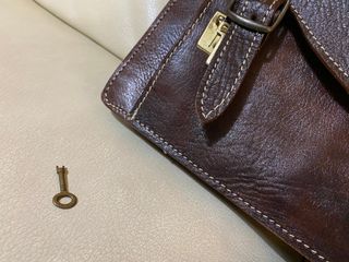 Maletín de Piel Marrón