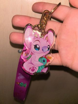 Llavero Angel Stitch con muñeco