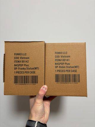 Funko Pop! Franky 2180 y Robin 2179 25th