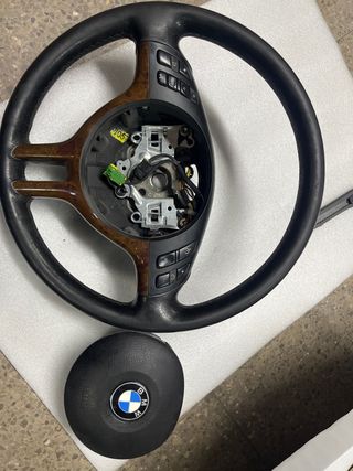 Volante BMW e46 con Airbag y mandos multifuncion
