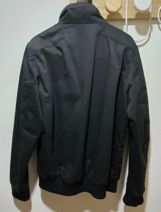 Cazadora Negra Jack&Jones Hombre denim