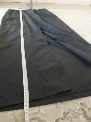 Falda larga Adidas negra