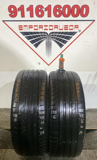 205 45 16 W KUMHO RUEDA AL 90% VIDA UTIL