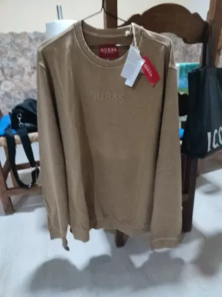 Sudadera Guess Marrón Talla XXL