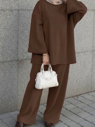 Conjunto gris mujer talla única