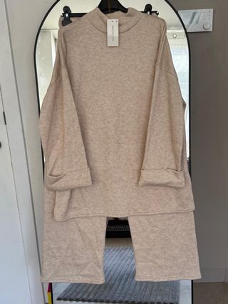 Conjunto gris mujer talla única