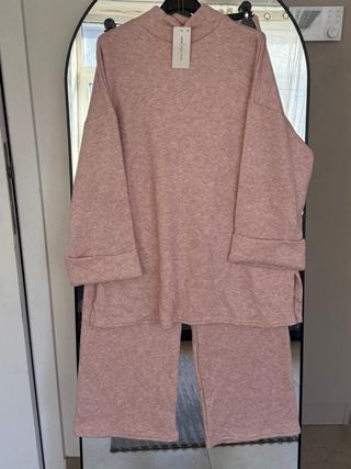 Conjunto gris mujer talla única