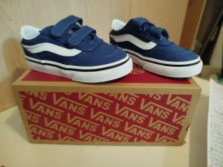 Zapatillas Vans Niño Talla 23.5 Azul