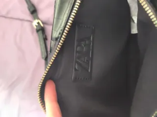 Bolso Zara Negro y Amarillo