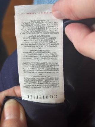 Vestido Cortefiel azul talla 42