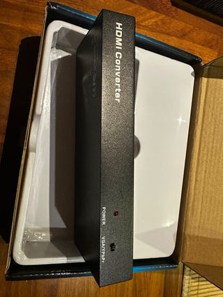 Convertidor HDMI a VGA/YPbPr+SPDIF