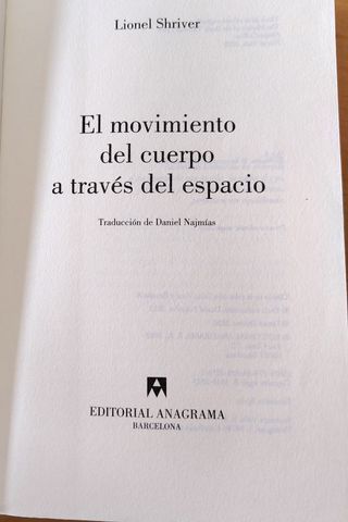 EL MOVIMIENTO DEL CUERPO A TRAVES DEL ESPACIO