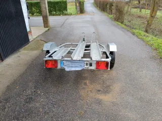 Remolque para motos galvanizado