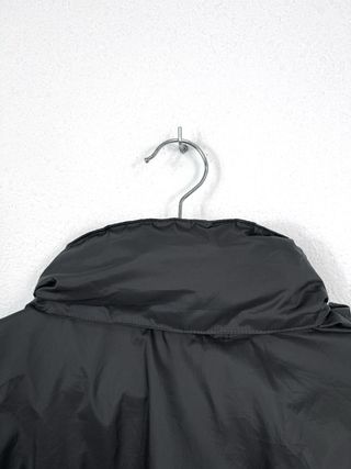 Chubasquero Columbia Oversize Capucha Negro Gris