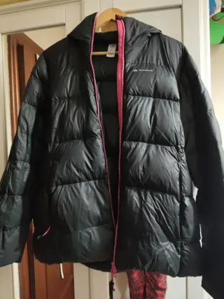 Cazadora negra acolchada Quechua