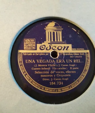 7 Discos Odeon Cuentos Infantiles y 2 La voz