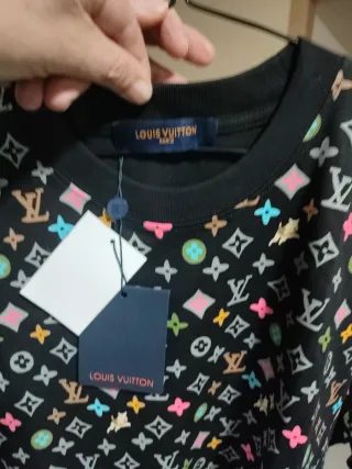 Camiseta Louis Vuitton Talla l grande Multicolor