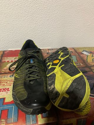 Hoka Speedgoat Zapatillas Running Negro Amarillo