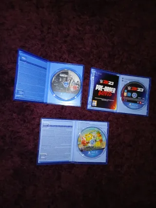 Lote de 11 juegos CD para ps4!