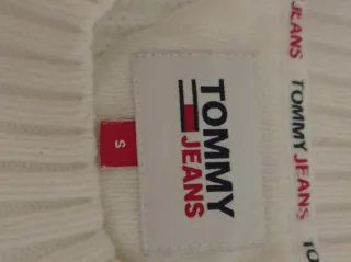 Maglioncino Tommy Jeans Bianco Uomo