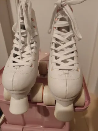 Patines Oxelo Artísticos Blancos