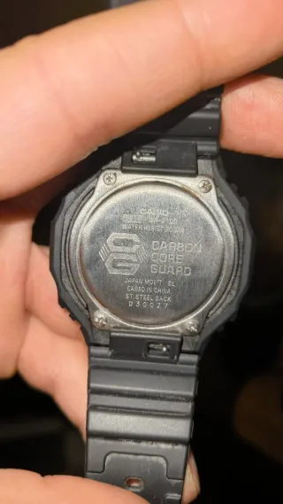 Casio G-Shock Reloj Negro/Gris
