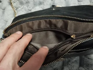 Bolso de fiesta piel 8 compartimentos