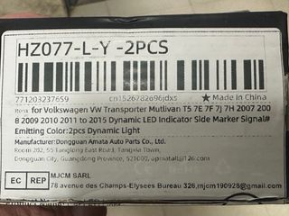 Luz LED Intermitente VW T5 Ahumada Dinámica