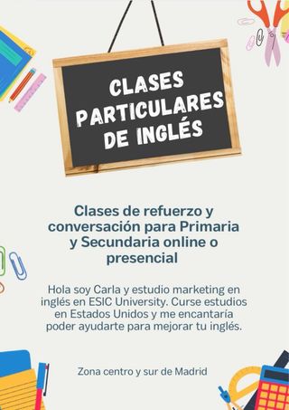 Clases particulares Primaria y Secundaria