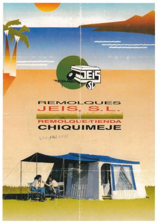 Remolque Tienda Chiquimeje