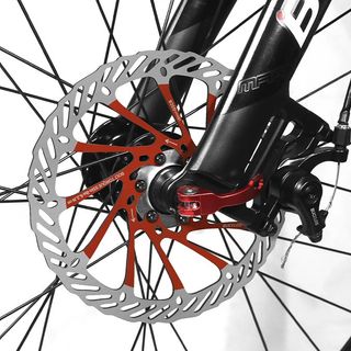 Disco freno bicicleta Bucklos Light 160mm rojo