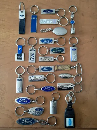Llaveros Ford - Pack Variado