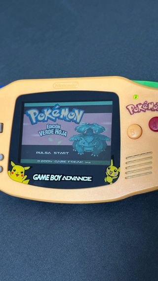 Pokemon Verde Hoja ORIGINAL GameBoy Advance