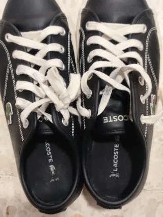 Zapatillas Lacoste Negras