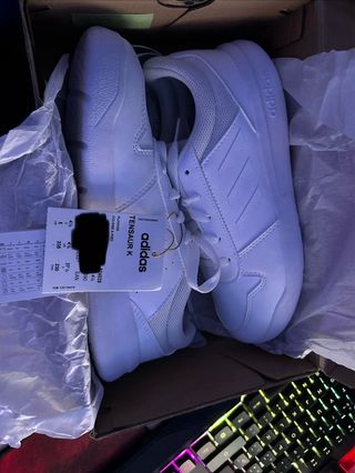 Zapatillas Adidas Tensaur K Blancas