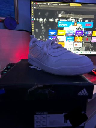 Zapatillas Adidas Tensaur K Blancas