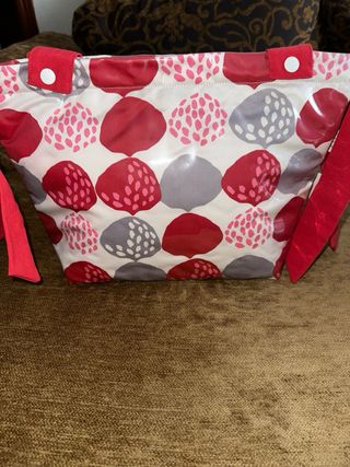 Bolso para carro con estampado