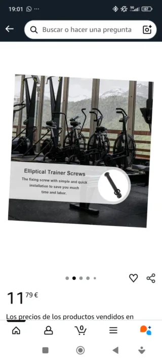 Bicicleta Elíptica Orbitrek Elite