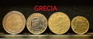 Monedas de Grecia