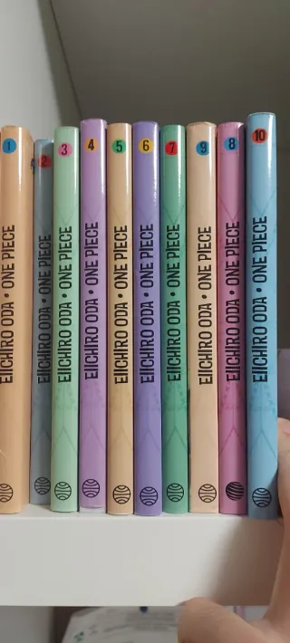 Tomos Manga one piece del 1 al 10.