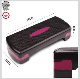 Step Fitness Negro/Rosa